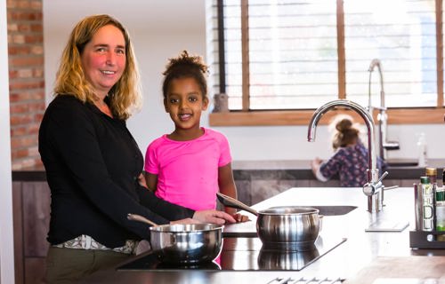 Landelijk moderne keuken