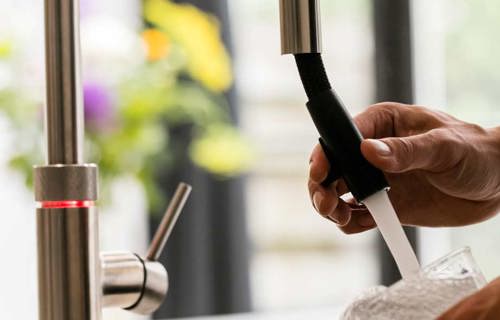 Moderne keuken Heemstede met flexibele uitloop