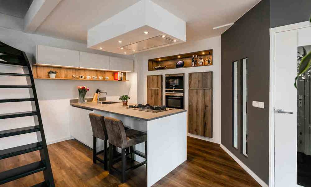 Keuken met eiland Heemstede
