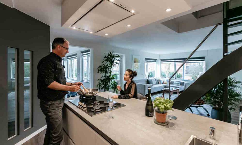 Keuken met eiland Heemstede